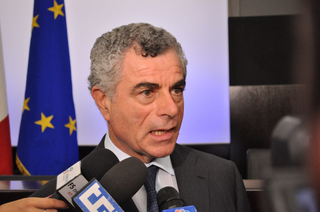 Mauro Moretti nel 2012