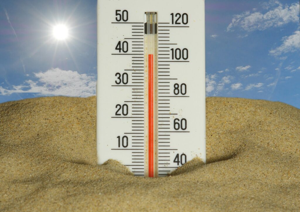 Pronto soccorso affollato durante un'ondata di caldo