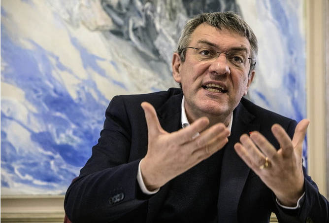 Immagine di Maurizio Landini, segretario generale della Cgil