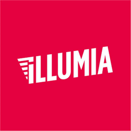 Illumia logo e grafico di crescita