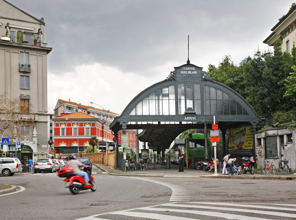 Stazione di Lomazzo dopo la riqualificazione