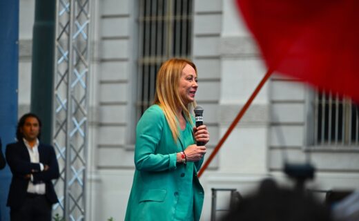 Giorgia Meloni durante il vertice NATO di Ankara
