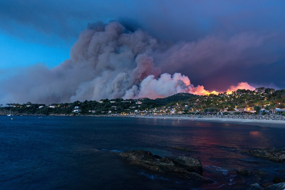 Incendi in Francia