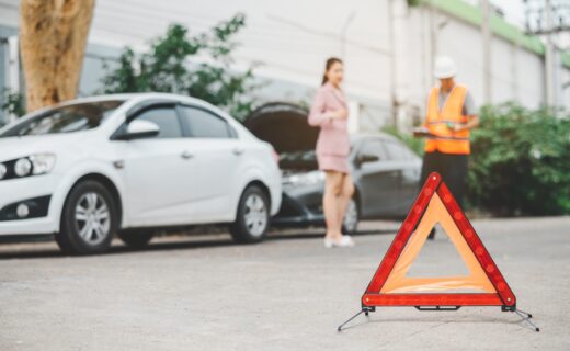 Incidente stradale a Roma