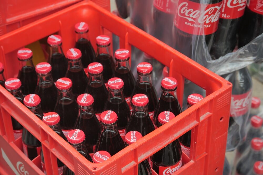 Logo di Coca-Cola e prodotti Fairlife