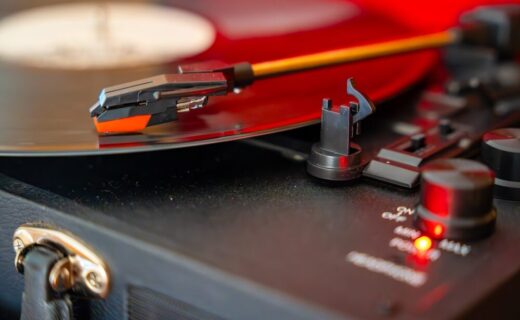 Ascolto musicale in un listening bar