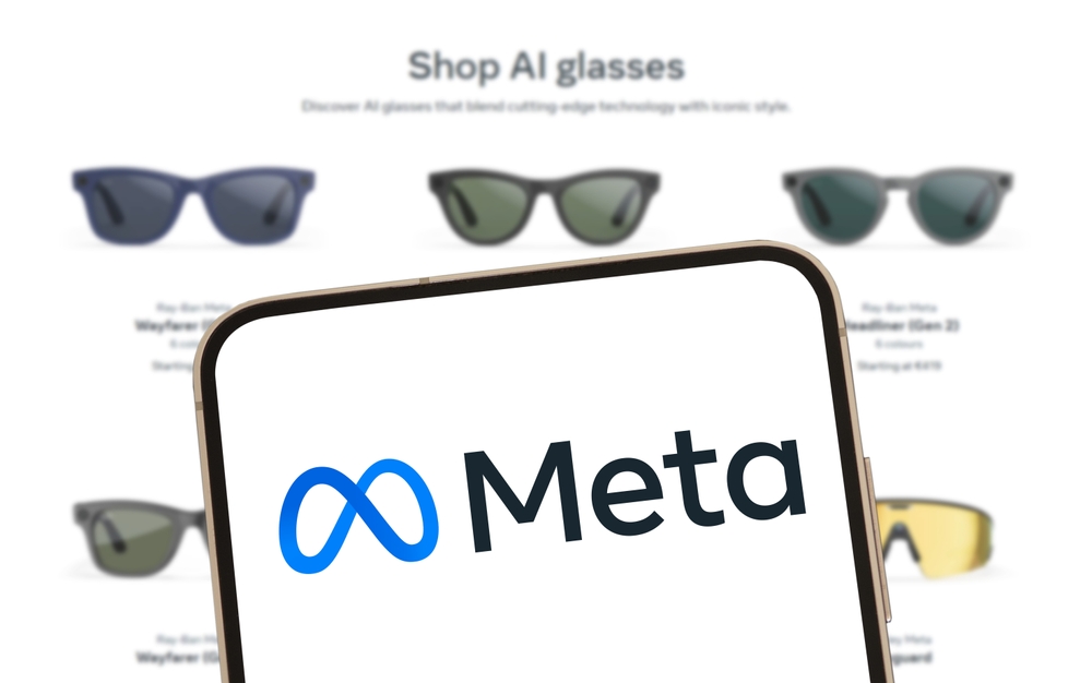 Occhiali smart Meta con rilevamento continuo