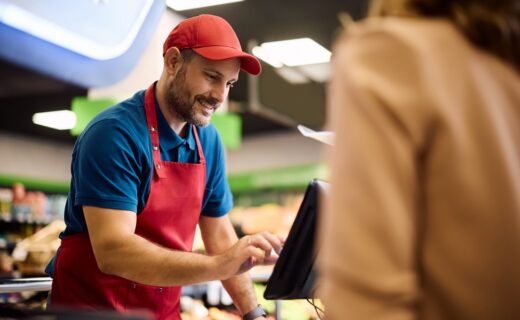 Chiosco self-checkout con tecnologia Vision AI
