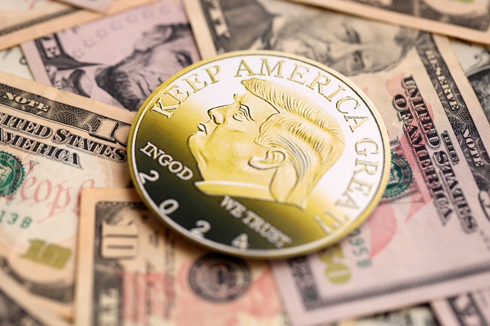 Grafico delle perdite nel memecoin $TRUMP
