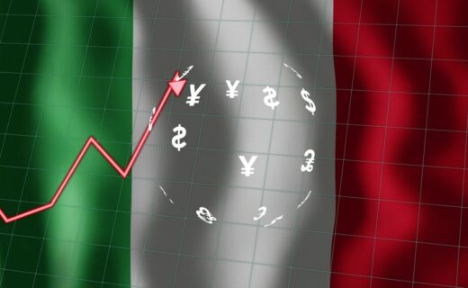 Grafico delle performance delle società quotate italiane