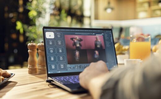 Immagine di un'app di deepfake