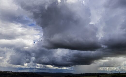 Cielo nuvoloso in Italia