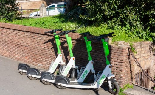 Monopattini Lime a Roma