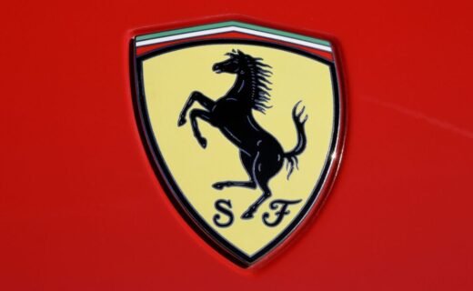 Ferrari Amalfi Spider in movimento